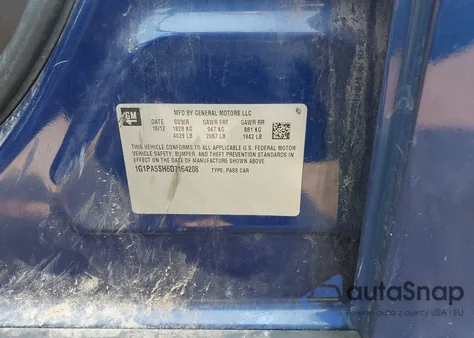 2013 Chevrolet Cruze Ls Auto from USA, damaged, VIN 1G1PA5SH6D7164208